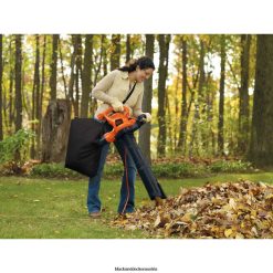 BLACK+DECKER draussen 12 Ampere 3-in-1-Vakuummulcher mit elektrischem Gebläse TL4V4L443