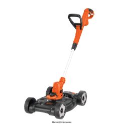BLACK+DECKER draussen 3-in-1-Rasenschneider/Kantenschneider und Rasenmäher, 6,5 A, 12 Zoll, kabelgebunden TL4V4L416