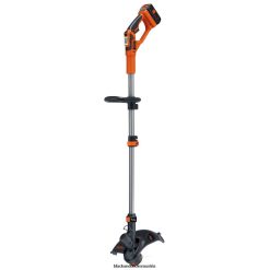 BLACK+DECKER draussen 40 V max. 13 Zoll. 2-in-1-Akku-Rasenschneider/Kantenschneider mit PowerCommand-Kit TL4V4L487