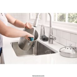 BLACK+DECKER draussen Aufsatz-Kompostbehälter aus Edelstahl, 166 oz. TL4V4L409