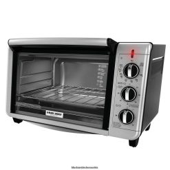 BLACK+DECKER Küche 6-Scheiben-Konvektions-Toaster auf der Arbeitsplatte TL4V4L376