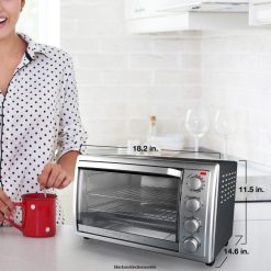 BLACK+DECKER Küche 6-Scheiben-Rotisserie-Ofen TL4V4L387