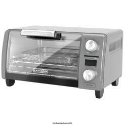 BLACK+DECKER Küche Crisp'n Bake Air Fry Digitaler 4-Scheiben-Toaster TL4V4L381