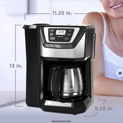 BLACK+DECKER Küche Mühlenkaffeemaschine für 12 Tassen TL4V4L293
