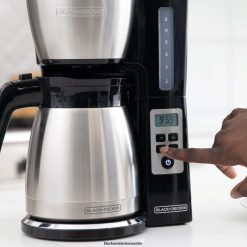 BLACK+DECKER Küche Programmierbare Thermo-Kaffeemaschine für 12 Tassen TL4V4L291