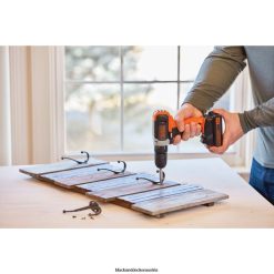 BLACK+DECKER Werkzeuge 20-V-Max-Bohrmaschine mit Heimwerkzeugsatz, 66-teilig TL4V4L550