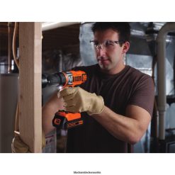 BLACK+DECKER Werkzeuge 20 V Max PowerConnect Akku-Bohrschrauber-Kreissägen-Kombi-Kit TL4V4L539