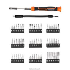 BLACK+DECKER Werkzeuge 56-teiliges Präzisions-Schraubendreher-Set TL4V4L606
