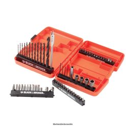BLACK+DECKER Werkzeuge 66-teiliges Bohr- und Schraubbohrer-Bit-Set TL4V4L595