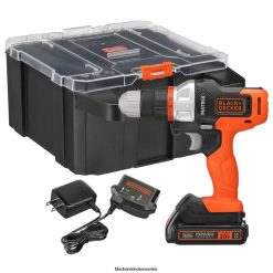 BLACK+DECKER Werkzeuge Matrix-20-V-Max-Bohrerset mit Aufbewahrungskoffer TL4V4L582