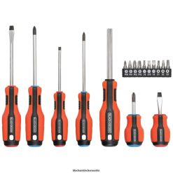 BLACK+DECKER Werkzeuge Schraubenzieher Push-and-Pick 7 Bit TL4V4L605