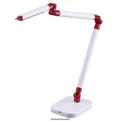 BLACK+DECKER Werkzeuge Ultra Reach LED-Schreibtischlampe weiß/rot TL4V4L695