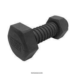 BLACK+DECKER Zuhause & Lebensstil 5" schwarzer Bolzenknochen-Quietscher aus Hartgummi TL4V4L238