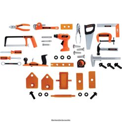 BLACK+DECKER Zuhause & Lebensstil Deluxe-Werkzeugset mit Werkzeugkasten TL4V4L251