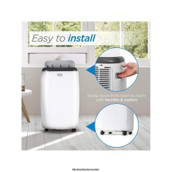 BLACK+DECKER Zuhause & Lebensstil Tragbare Klimaanlage mit Follow-Me-Fernbedienung TL4V4L200