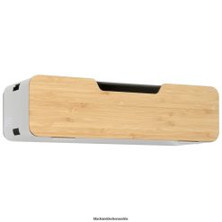 BLACK+DECKER Zuhause & Lebensstil Weißes hängendes/magnetisches Regalsystem mit Tür TL4V4L126